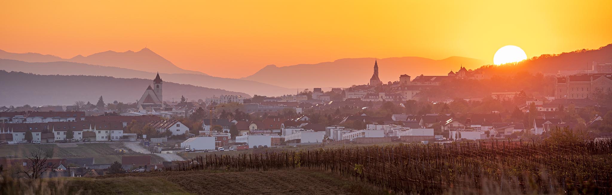 Ansicht von Eisenstadt-Umgebung