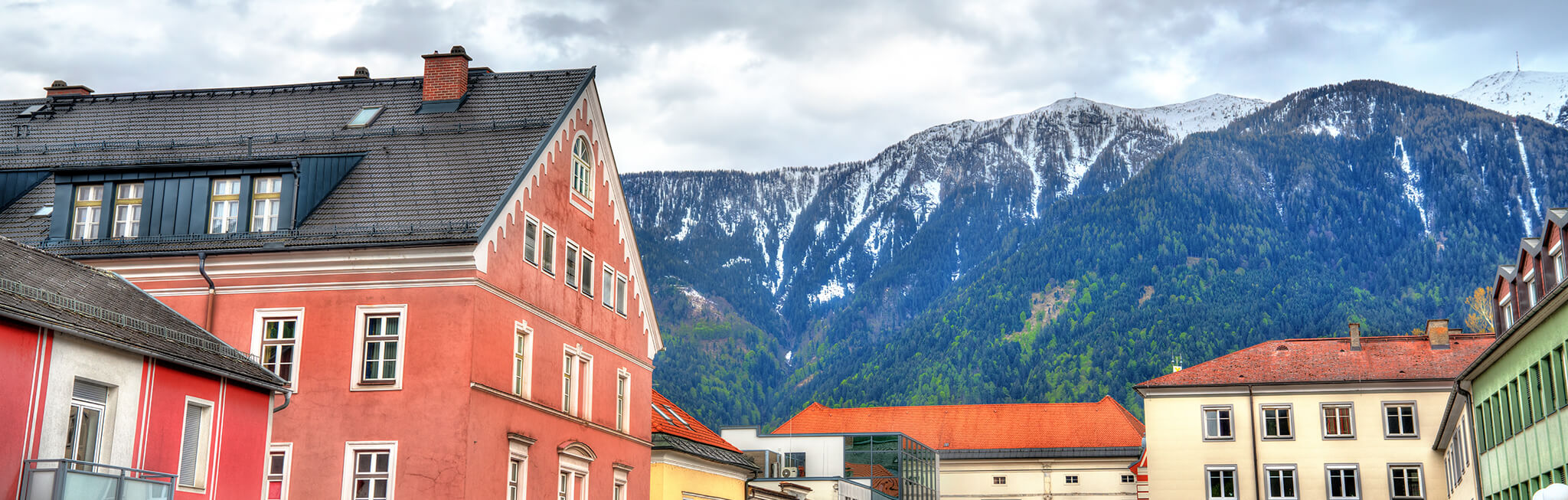 Ansicht von Spittal an der Drau