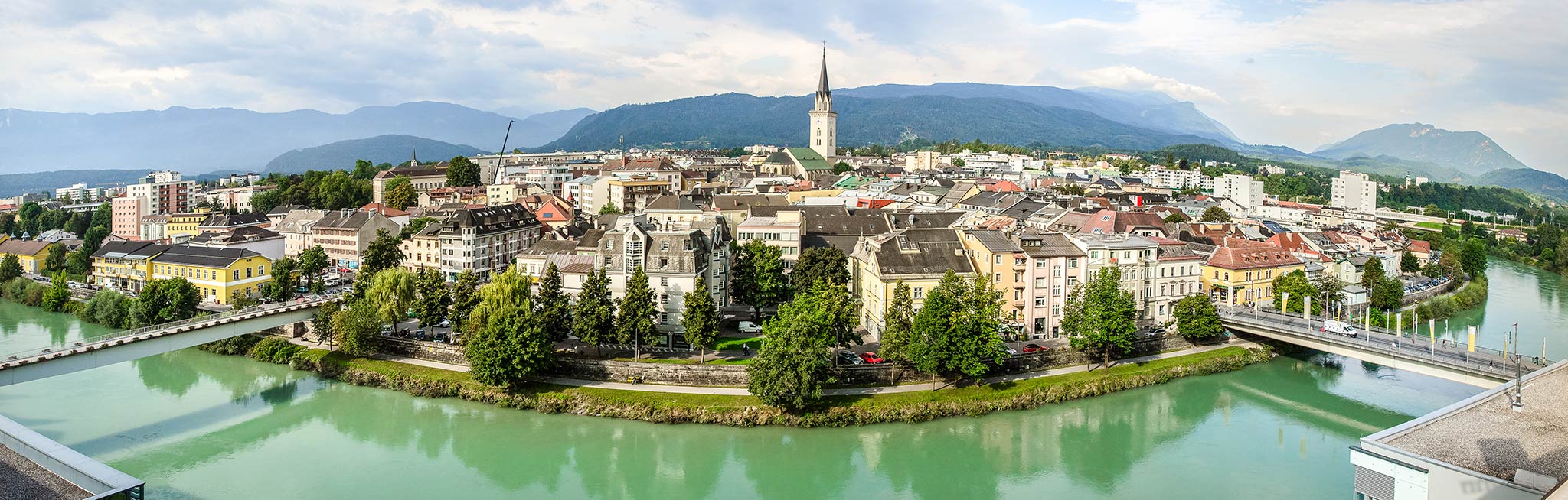 Ansicht von Villach (Stadt)