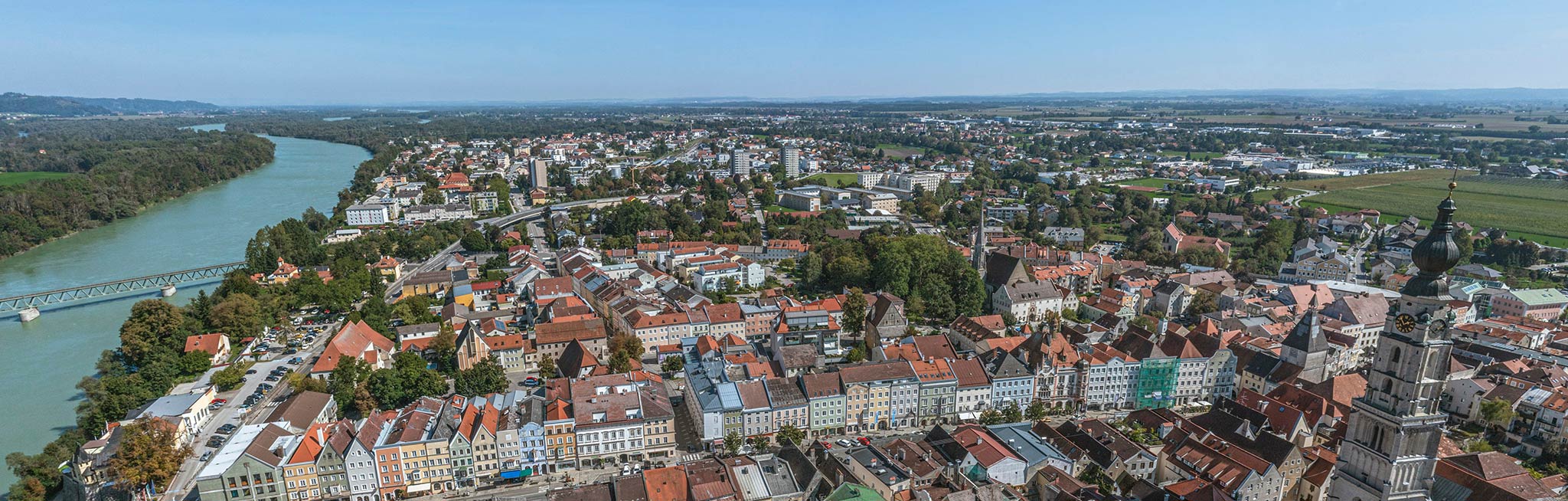 Ansicht von Braunau am Inn